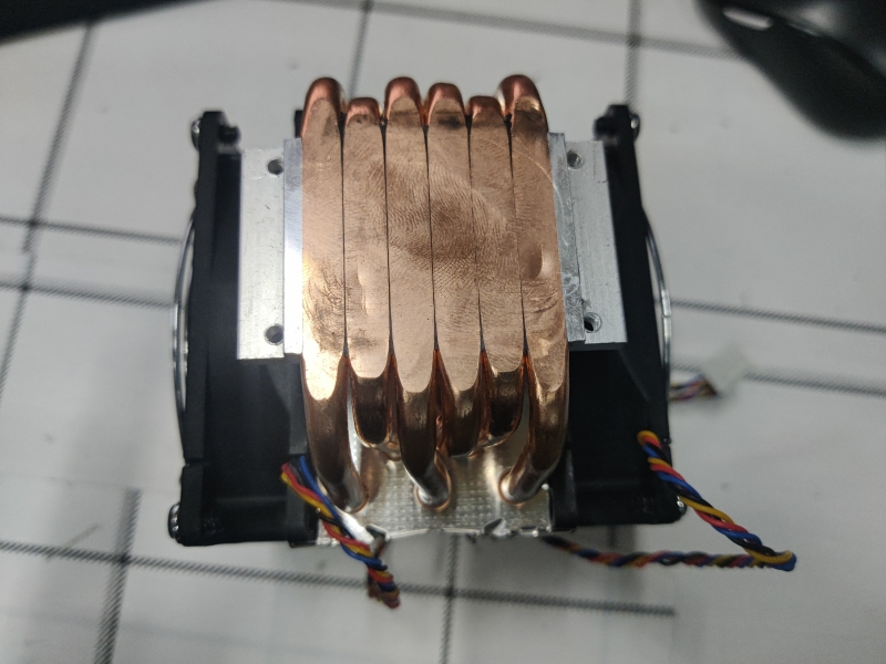 白嫖的AVC六热管工包散热