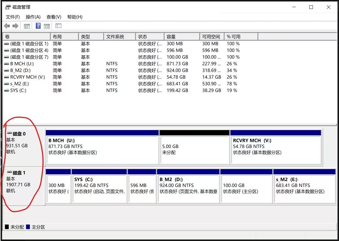 【数据无价，谨慎操作】 Windows磁盘分区扩容学