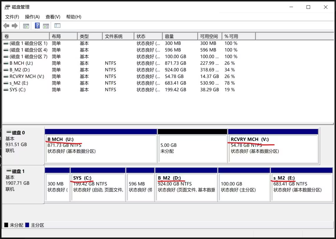 【数据无价，谨慎操作】 Windows磁盘分区扩容学